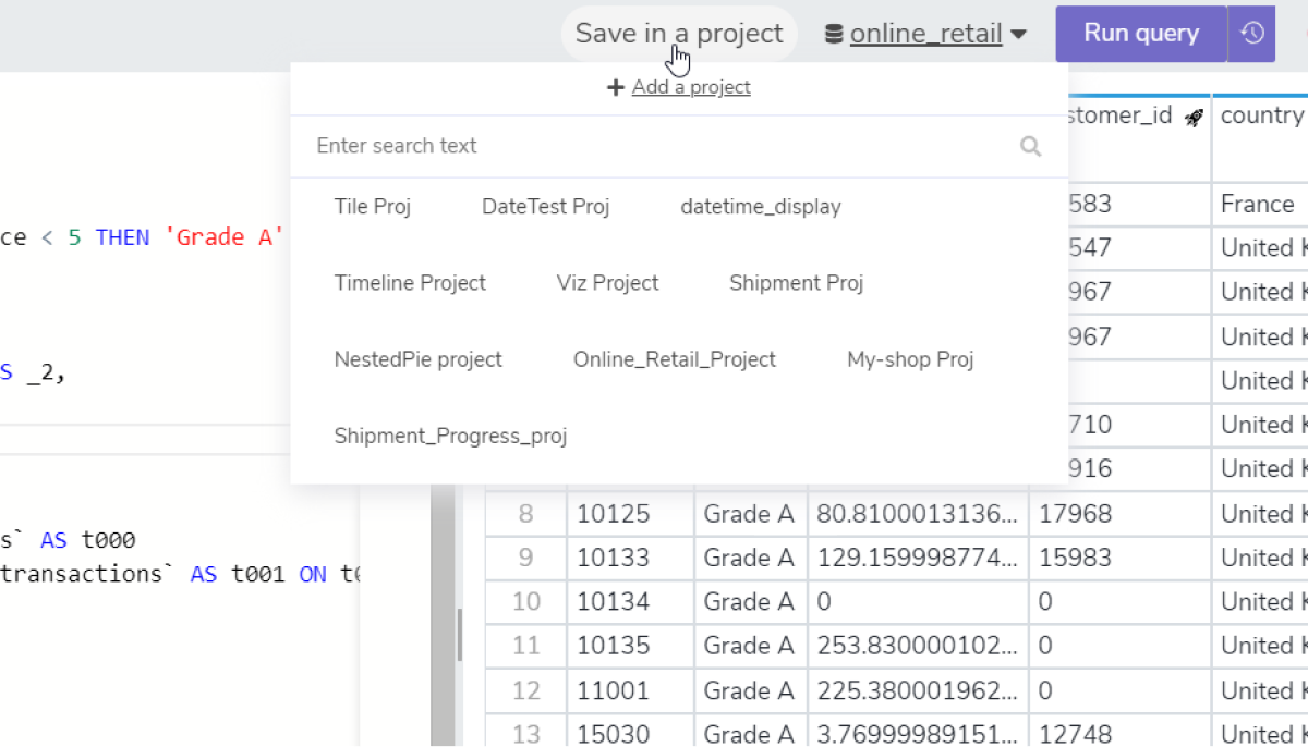 Keep SQL Query Records