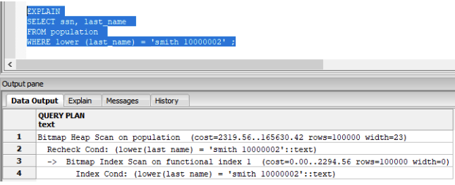 Indexes Based on Expressions
